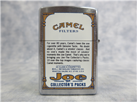 Camel Collector's Pack AT THE BEACH Brushed Chrome Lighter (Zippo, 1998) 
