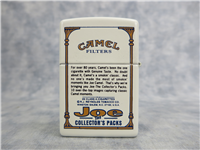 Camel Collector's Pack JOE IN CLOUDS White Matte Lighter (Zippo, 1998) 