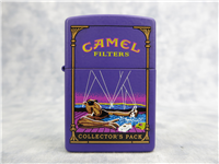 Camel Collector's Pack JOE IN HOT TUB Purple Matte Lighter (Zippo, 1997) 