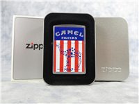 1 of 100 Camel AMERICAN FLAG Brushed Chrome Lighter (Zippo, Decade Collection, 2000) 