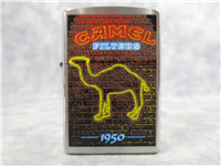 1 of 100 Camel NEON Brushed Chrome Lighter (Zippo, CZ384, Decade Collection, 2000) 