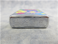 1 of 100 Camel FLOWERS Brushed Chrome Lighter (Zippo, CZ385, Decade Collection, 2000) 