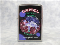 1 of 100 Camel DISCO Brushed Chrome Lighter (Zippo, Decade Collection, 2000) 