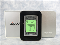 1 of 100 Camel CELL PHONE Brushed Chrome Lighter (Zippo, CZ388, Decade Collection, 2000) 