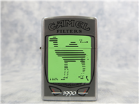 1 of 100 Camel CELL PHONE Brushed Chrome Lighter (Zippo, CZ388, Decade Collection, 2000) 