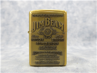 JIM BEAM Emblem Logo Brass Lighter (Zippo, 1997)  