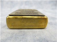 JIM BEAM Emblem Logo Brass Lighter (Zippo, 1997)  