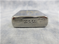 Etched/Inlaid Silver Plate Lighter (Zippo, 1996)  