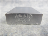 FIRST RELEASE 1933 REPLICA Brushed Chrome Lighter (Zippo, 1998)  