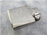 1935 VARGA GIRL Silver Plate w/ Gold Inlay Etched Lighter w/ Walnut Box (Zippo, 1995) 1 of 2000