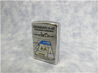 GRUMMAN A-64 The Sunday Puncers Polished Chrome Lighter (Zippo, 2011)