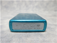 FENDER CUSTOM SHOP 20th Anniversary 1000 Limited Edition Blue/Green Street Chrome Butane Lighter (Zippo, 2007)