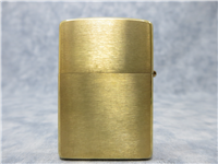 Barrett Smythe SUN EMBLEM Brushed Brass Lighter (Zippo, 2000)