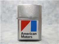 AMERICAN MOTORS EMBLEM Brushed Chrome Lighter (Zippo, 1972)  