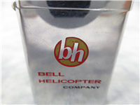 BELL HELICOPTERS COMPANY Advertising Chrome Slim Lighter (Zippo, 1963)  