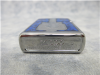 PLAYBOY BLUE LOGO Polished Chrome Lighter (Zippo, #24924, 2010)  