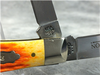 2004 CASE XX 6254 SS Limited Edition Orange Peel Jigged Bone Trapper Knife