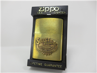 SELECT TRADING CO. Tobaccoville, NC Brushed Brass Lighter (Zippo, 1995)