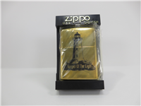 LIGHTHOUSE Keeper Of The Light Brass Lighter (Zippo, 1999)