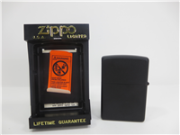 KAMEL LIGHTS (Camel Cigarettes) Black Matte Lighter (Zippo, CZ241, 1998)