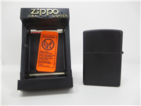 KAMEL REDS (Camel Cigarettes) Black Matte Lighter (Zippo, CZ327, 1999)