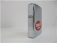 IRON CITY BEER (Pittsburgh Brewing Company) Brushed Chrome Lighter (Zippo, 2000)