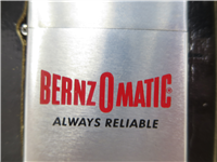 BERNZOMATIC Brushed Chrome Advertising Lighter (Zippo, 1974)