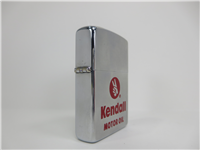 KENDALL Motor Oil Brushed Chrome Advertising Lighter (Zippo, 1983)