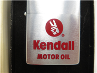 KENDALL Motor Oil Brushed Chrome Advertising Lighter (Zippo, 1983)