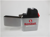 KENDALL Motor Oil Brushed Chrome Advertising ZipLight (Zippo, 2000)