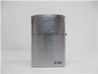 'ZIPPO THE ORIGINAL WINDPROOF LIGHTER' Brushed Chrome 3 of 50 Limited Edition Lighter (Zippo, 1996) 