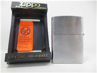 Pride In Tobacco R.J. REYNOLDS Brushed Chrome Lighter (Zippo, 1999)