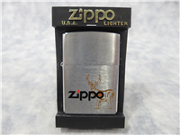 DEER HUNTING Brushed Chrome Lighter (Zippo, 1999)