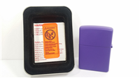 INTERNATIONAL SWAP MEET Purple Matte Spring 437/650 Limited Edition Lighter (Zippo, 2000)