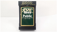 RJ Reynolds Goes Public NYSE Brass Lighter (Zippo, 1999)