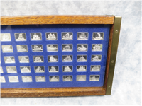 The 50 Greatest Sailing Ships in History Mini Ingots Collection  (Franklin Mint, 1976)