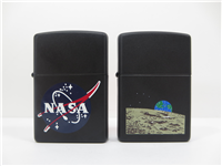 NASA Black Matte Double Lighter Gift Set (Zippo, 1999)  