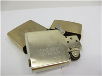 1938-1982 50th Anniversary Commemorative 1937 Replica Brass Lighter (Zippo, 1982)  