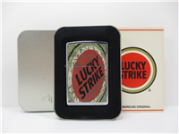 LUCKY STRIKE WALL Polished Chrome Lighter (Zippo, 250LS 530, 1998)