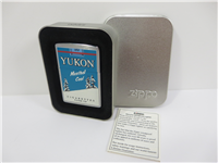 YUKON Vintage Cigarette Pack Design Brushed Chrome Lighter (Zippo, 2000)  