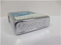 YUKON Vintage Cigarette Pack Design Brushed Chrome Lighter (Zippo, 2000)  