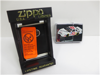 BUSCH GRAND NATIONALS Zippo Car #12 Polished Chrome Lighter (Zippo, 1998)  