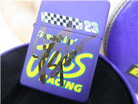 Hand Signed by Jimmy Spencer SMOKIN' JOES RACING Lighter & Collectible Tin (Zippo, Camel, 1997)