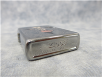 SKULL CROSS Laser Engraved Brushed Chrome Lighter (Zippo, 28874, 2015)