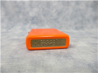 SOLID/PLAIN Neon Orange Lighter (Zippo, 2888, 2015)