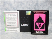 PLAYBOY Neon Pink Lighter (Zippo, 29063, 2016)