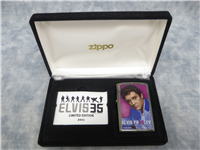 ELVIS 35TH ANNIVERSARY Black Ice Limited Edition Lighter (Zippo, 2011)