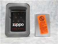 NFL SUPER BOWL XL 40TH ANNIVERSARY Satin Chrome Lighter (Zippo, 21134, 2006)