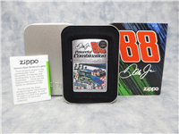 DALE JR. #88 POWERFUL COMBINATION Brushed Chrome Lighter (Zippo, 24433, 2008)