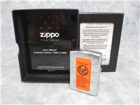 JOHN WAYNE LEGEND Polished Chrome 1696/5000 Collector Edition Lighter (Zippo, 21117, 2005)